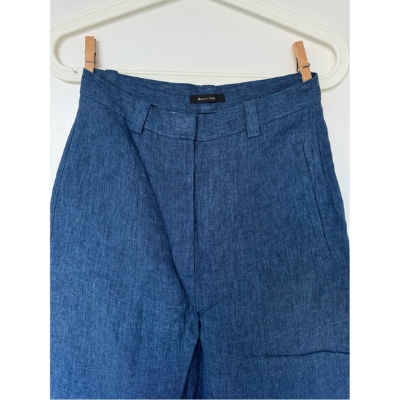 Massimo Dutti 100% Linen Trousers - Picture 8 of 15